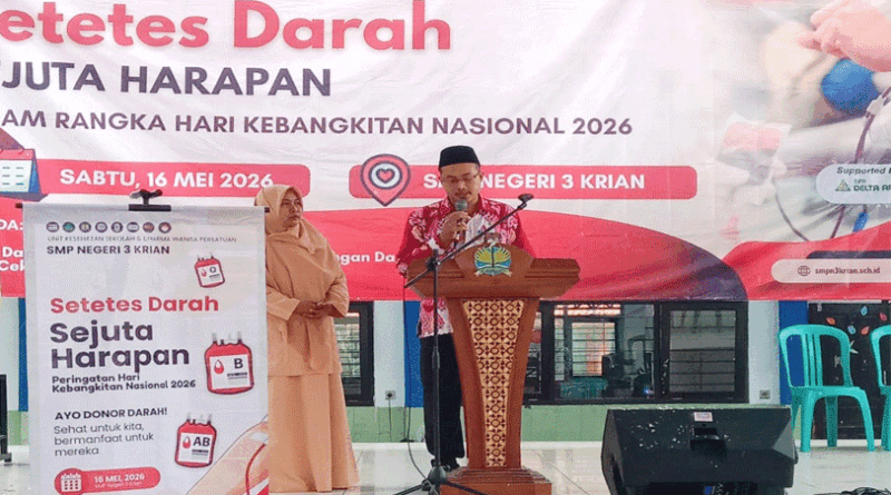 Donor Darah SMPN 3 Krian: Setetes Darah, Sejuta Harapan Donor Darah SMPN 3 Krian: Setetes Darah, Sejuta Harapan