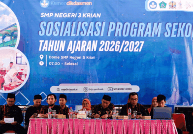 Sosialisasi Program Sekolah Tahun Ajaran 2026/2027 bagi Wali Murid Kelas VII SMPN 3 Krian Sosialisasi Program Sekolah Tahun Ajaran 2026/2027 bagi Wali Murid Kelas VII SMPN 3 Krian